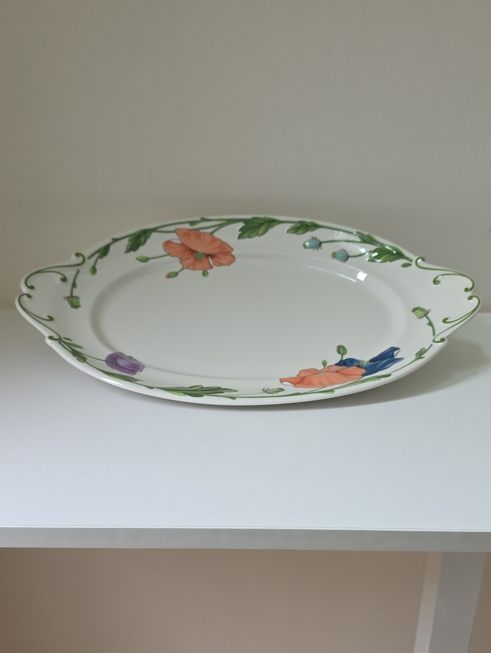 Villeroy & Boch Amapola Large Oval Serving Platter. 17" x 11"